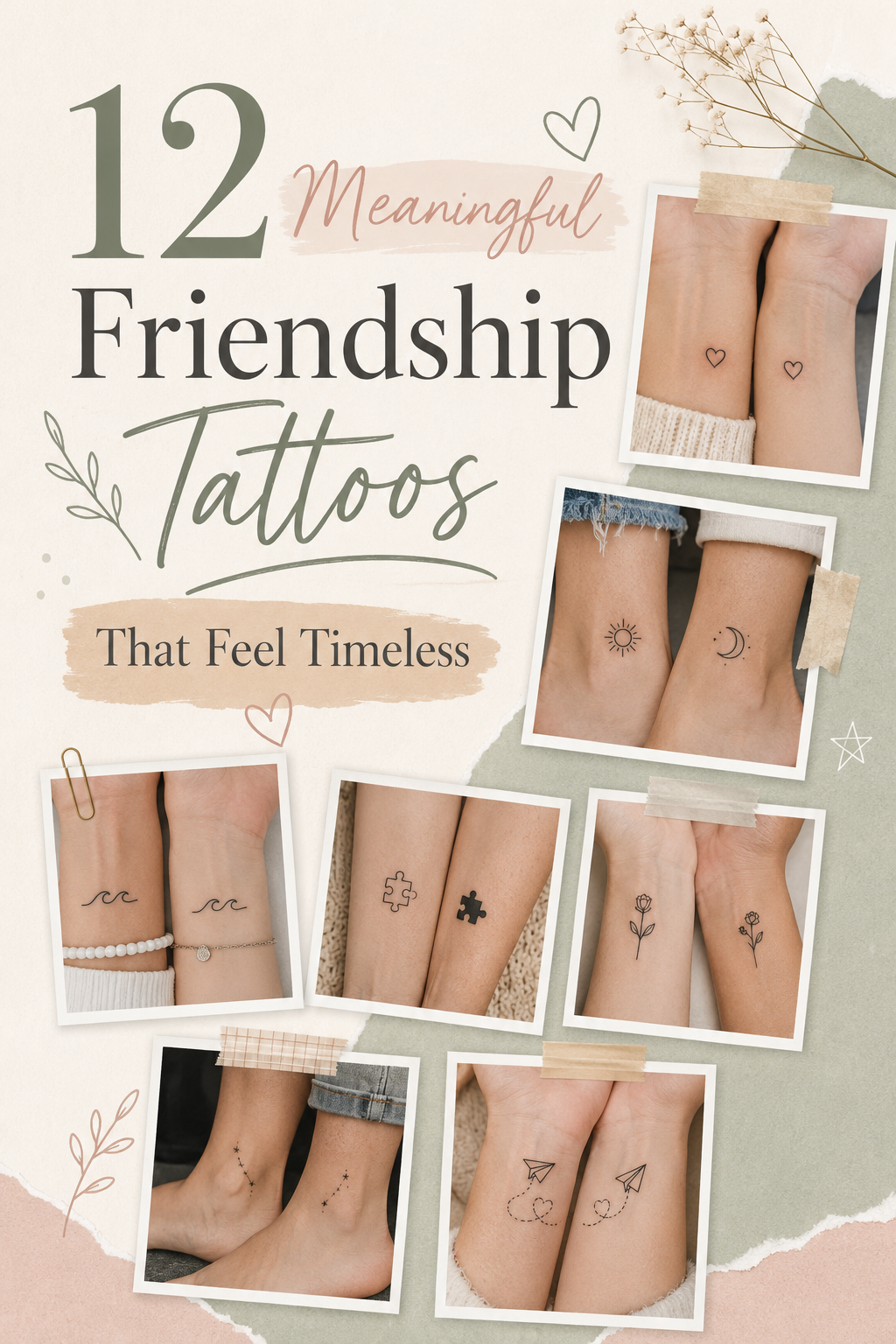 Meaningful Friendship Tattoos That Feel Timeless