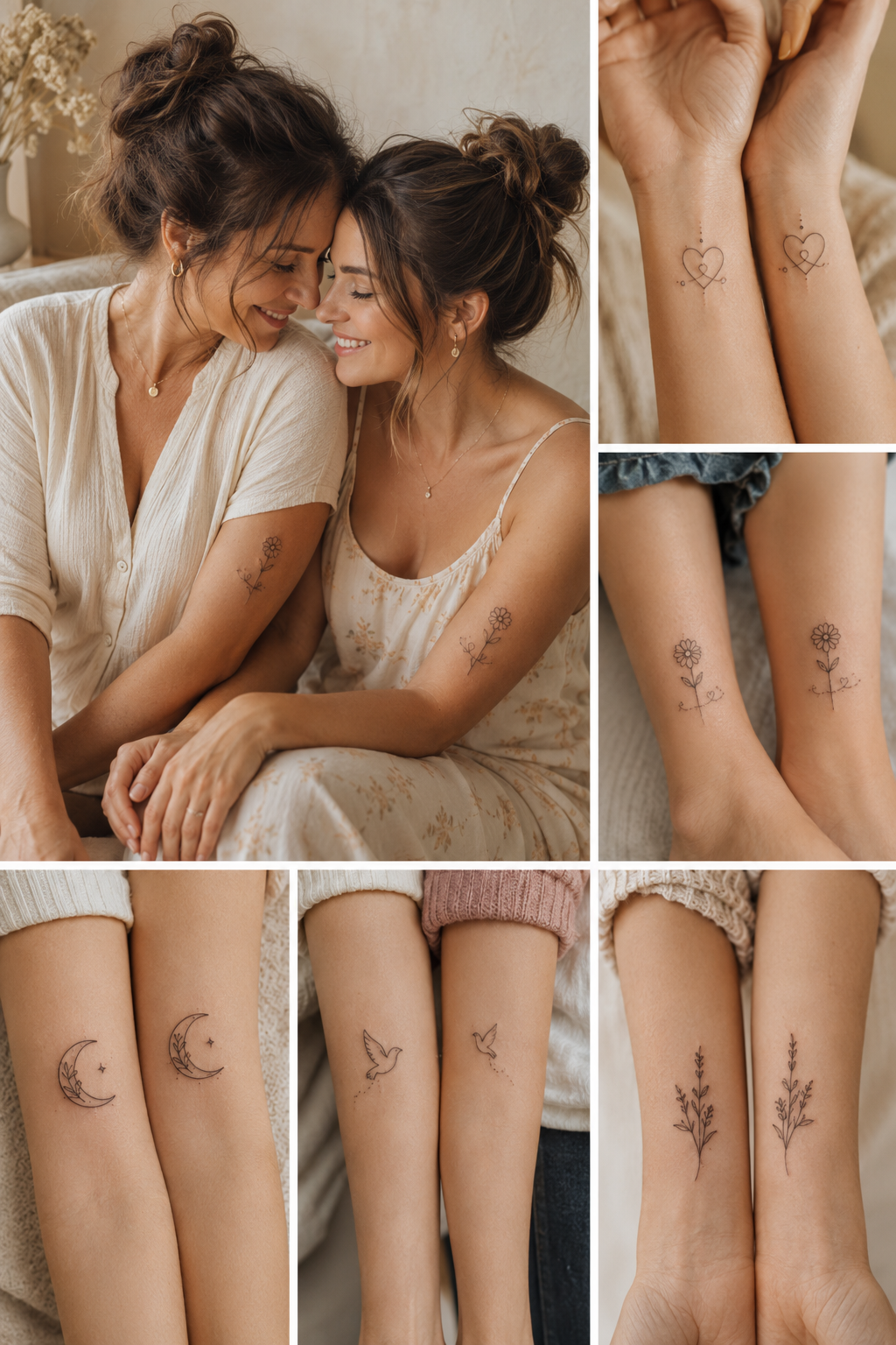 12 Mom And Daughter Tattoos Matching Ideas That Feel Beautiful