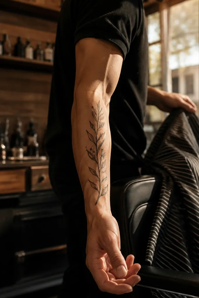 Olive Branch Tattoo Forearm Ideas